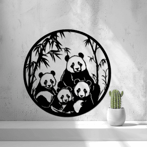 Muurhanger Panda's