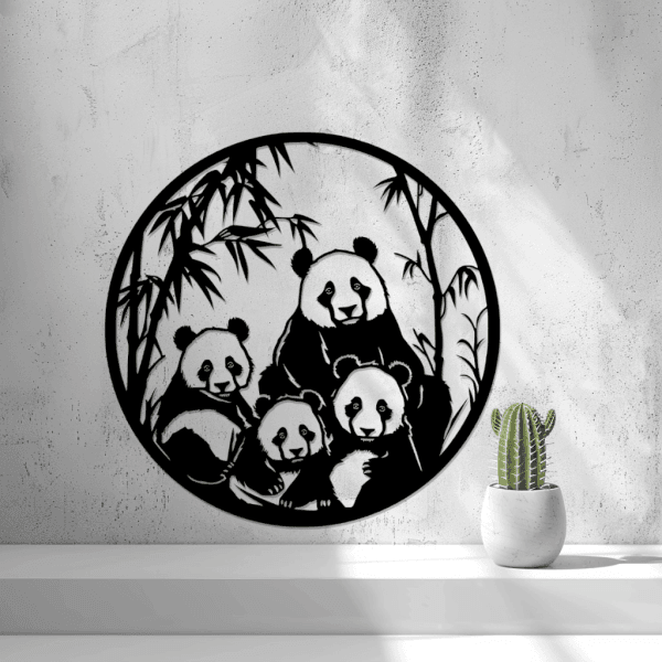 Muurhanger Panda's