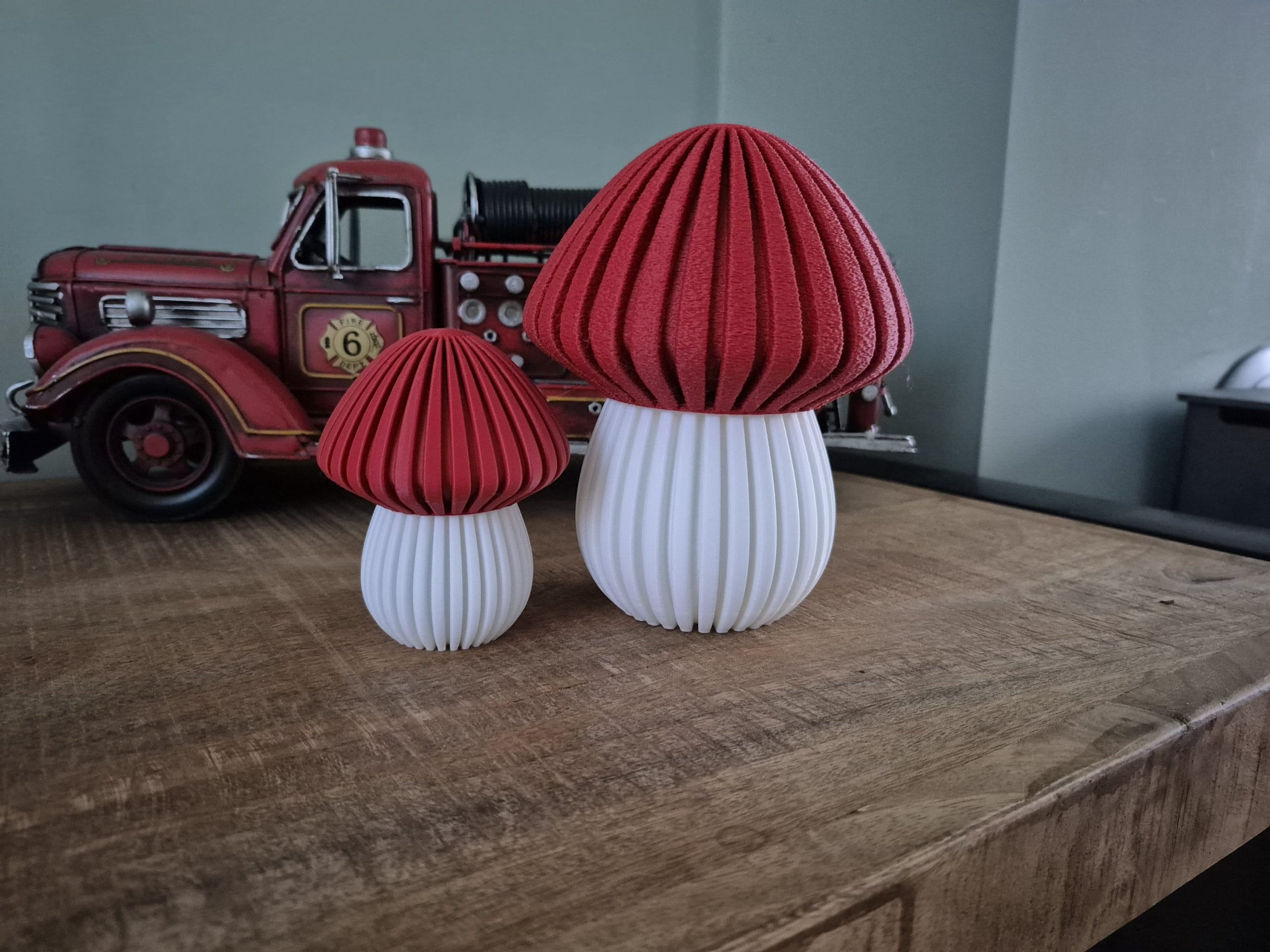 Paddenstoelen lampjesset - Afbeelding 2