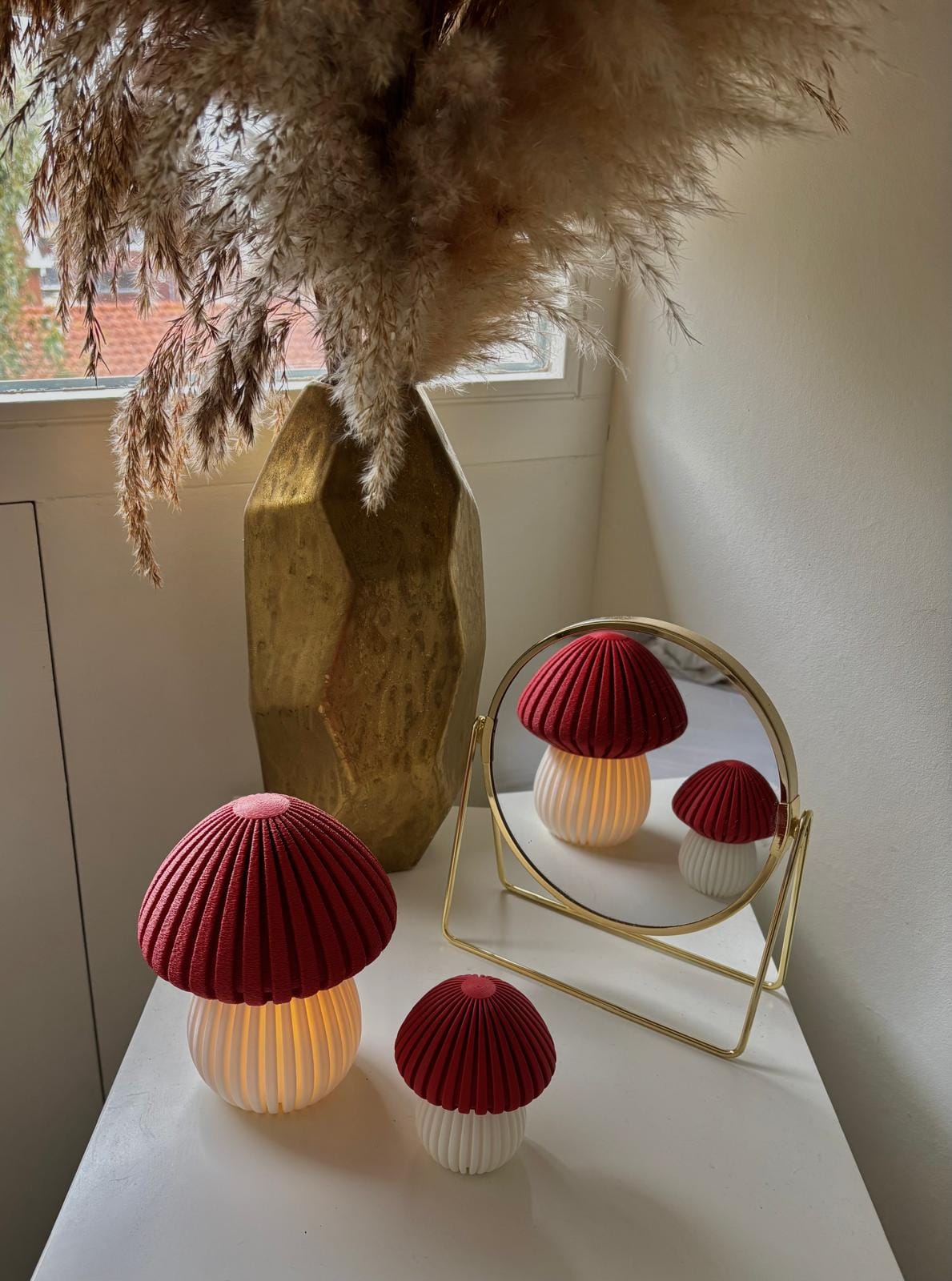 Paddenstoelen lampjesset